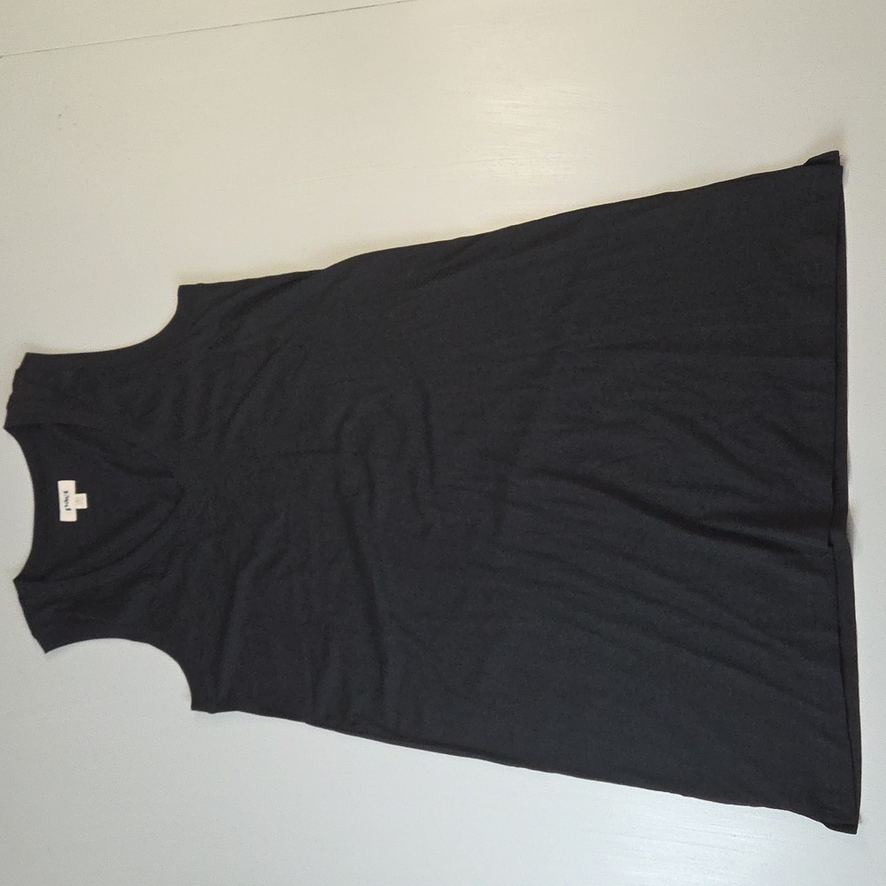 Pact Organic Cotton Black Sleeveless Dress
